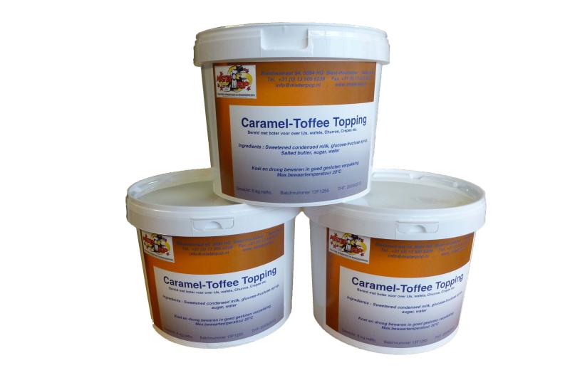 Karamell Toffee Topping 6 kg