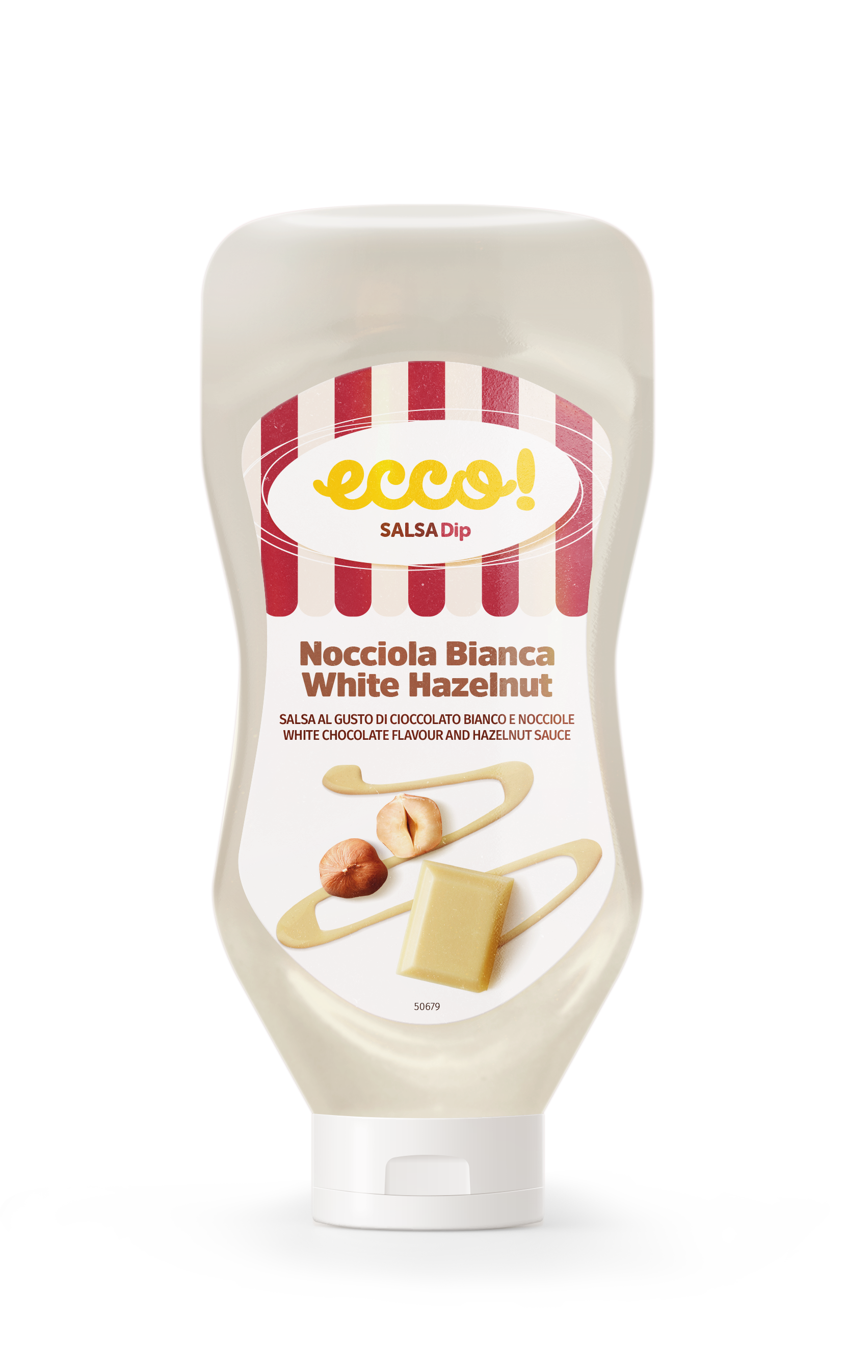ECCO SalsaDip Nocciola Bianca Flasche 1 kg