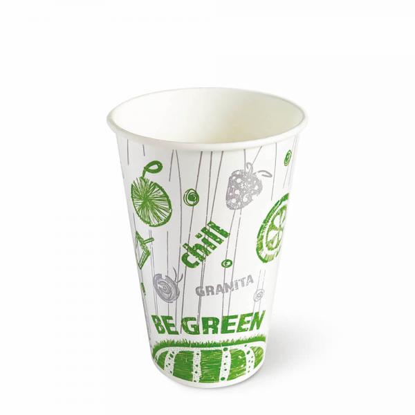 Be Green Paper Cup/400ml/ karton 1000 st.