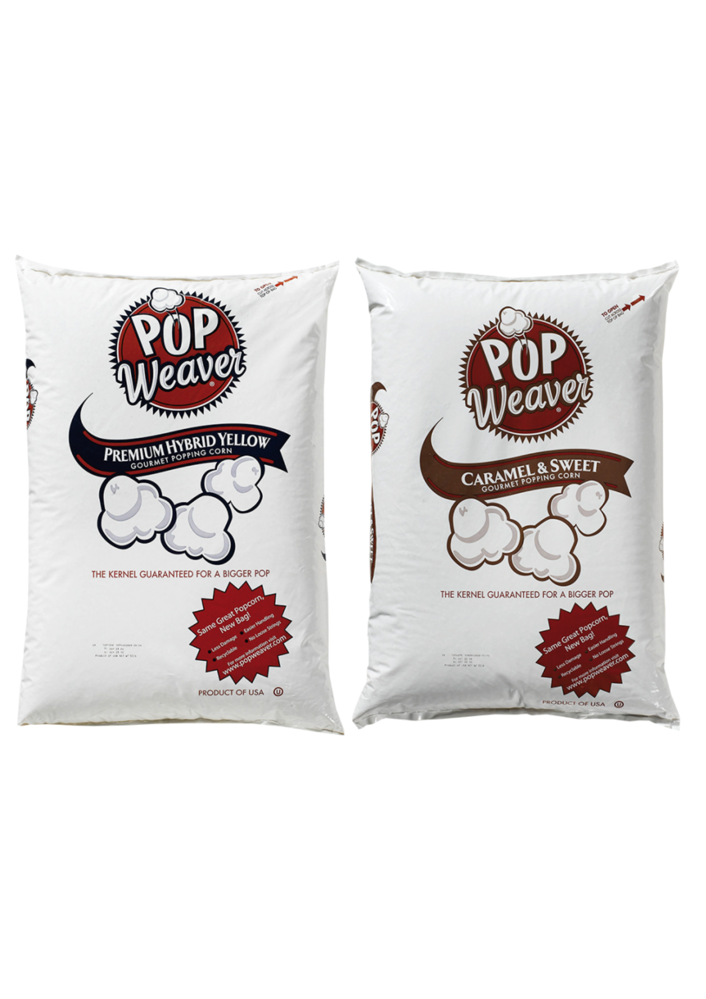 Weaver PopcornMaïs - Sortiment