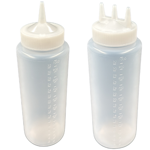 Topp It  Quetschflasche (3 x tülle)